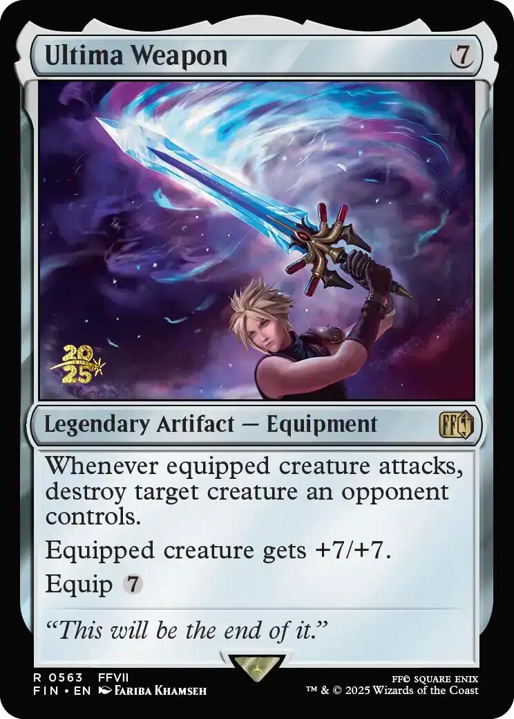 Ultima Weapon [FINAL FANTASY Prerelease Promo] | Chromatic Games