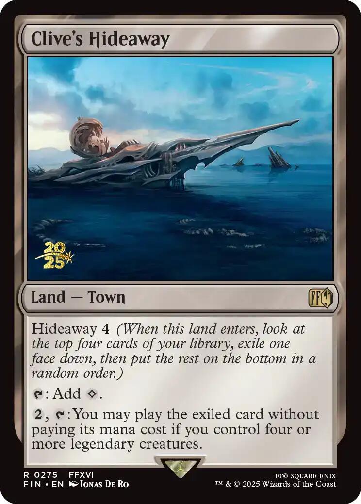 Clive's Hideaway [FINAL FANTASY Prerelease Promo] | Chromatic Games