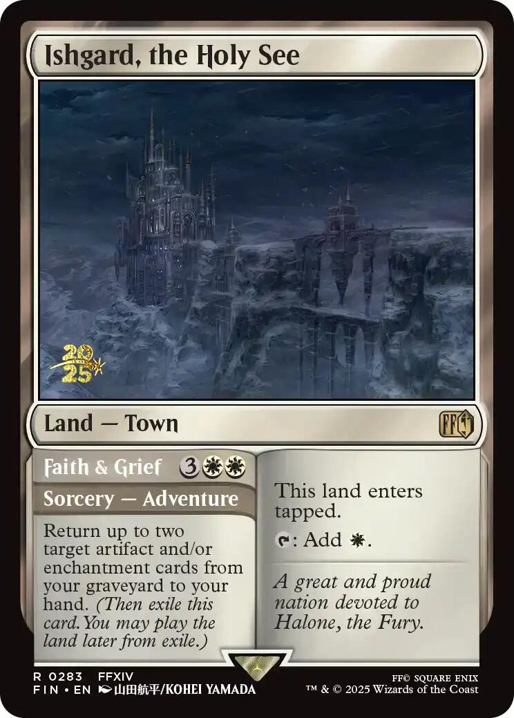 Ishgard, the Holy See [FINAL FANTASY Prerelease Promo] | Chromatic Games