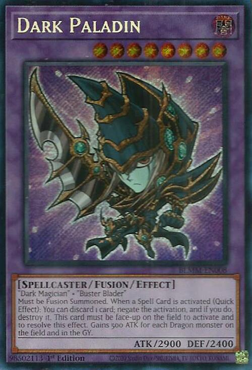 Dark Paladin [BLMM-EN008] Secret Rare | Chromatic Games