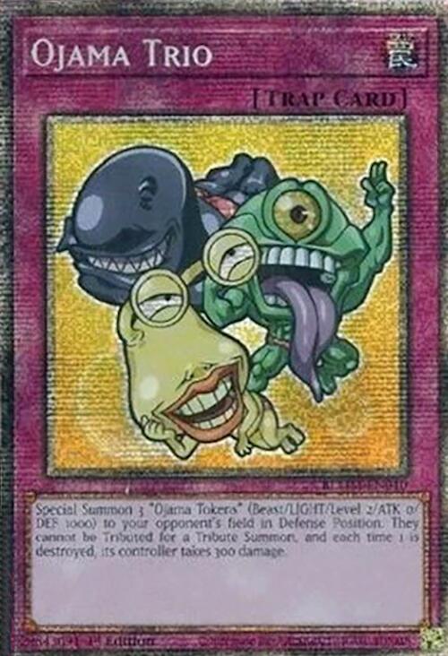 Ojama Trio (Starlight Rare) [BLMM-EN010] Starlight Rare | Chromatic Games