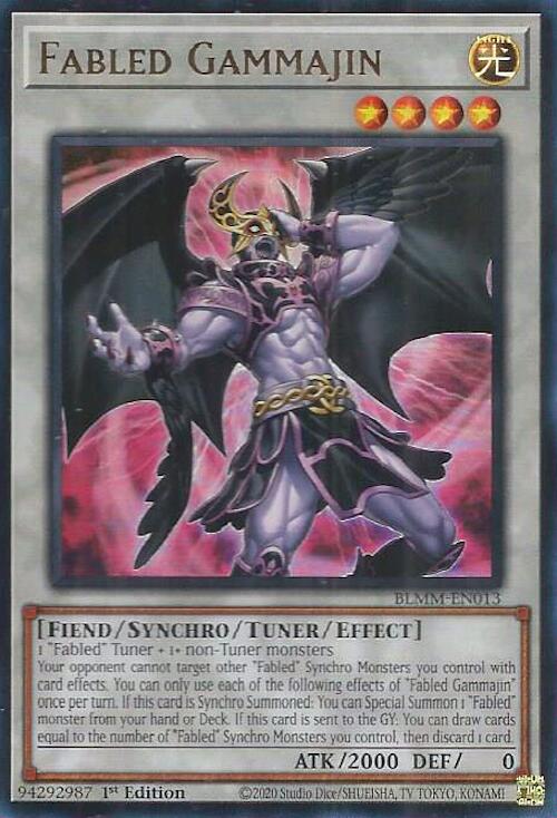 Fabled Gammajin [BLMM-EN013] Ultra Rare | Chromatic Games