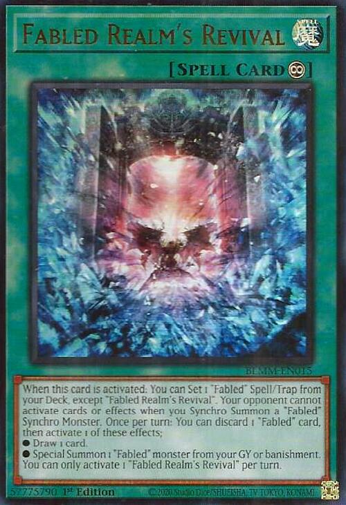 Fabled Realm's Revival [BLMM-EN015] Ultra Rare | Chromatic Games