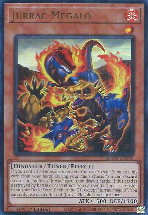 Jurrac Megalo [BLMM-EN016] Ultra Rare | Chromatic Games