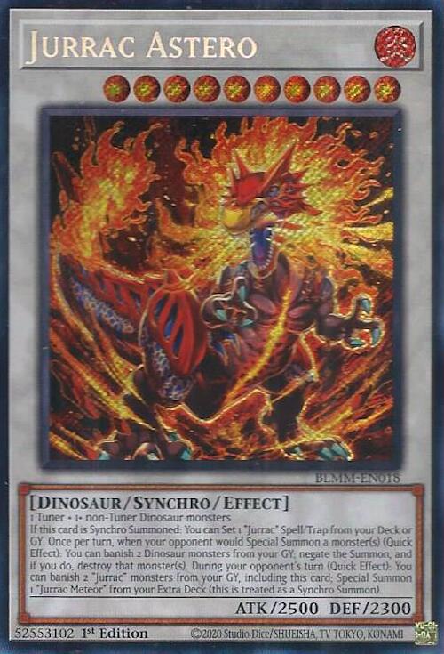 Jurrac Astero [BLMM-EN018] Secret Rare | Chromatic Games