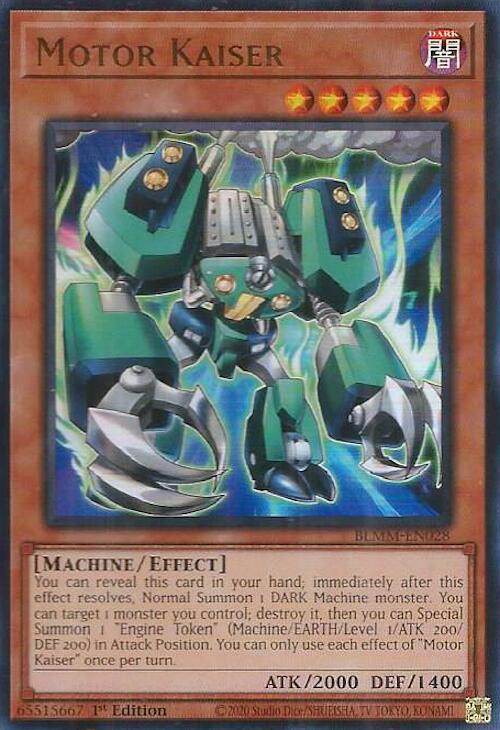 Motor Kaiser [BLMM-EN028] Ultra Rare | Chromatic Games