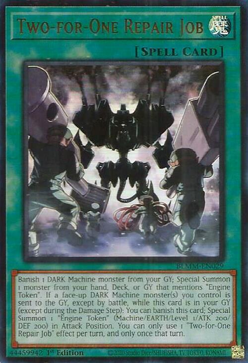 Two-for-One Repair Job [BLMM-EN029] Ultra Rare | Chromatic Games