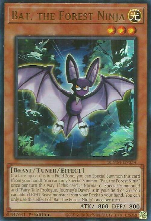 Bat, the Forest Ninja [BLMM-EN034] Ultra Rare | Chromatic Games