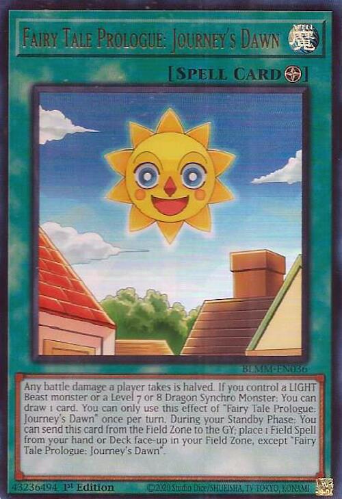 Fairy Tale Prologue: Journey's Dawn [BLMM-EN036] Ultra Rare | Chromatic Games