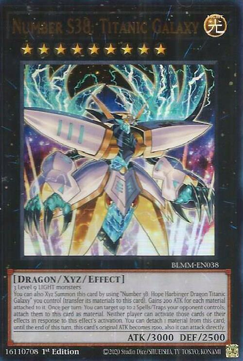 Number S38: Titanic Galaxy [BLMM-EN038] Ultra Rare | Chromatic Games