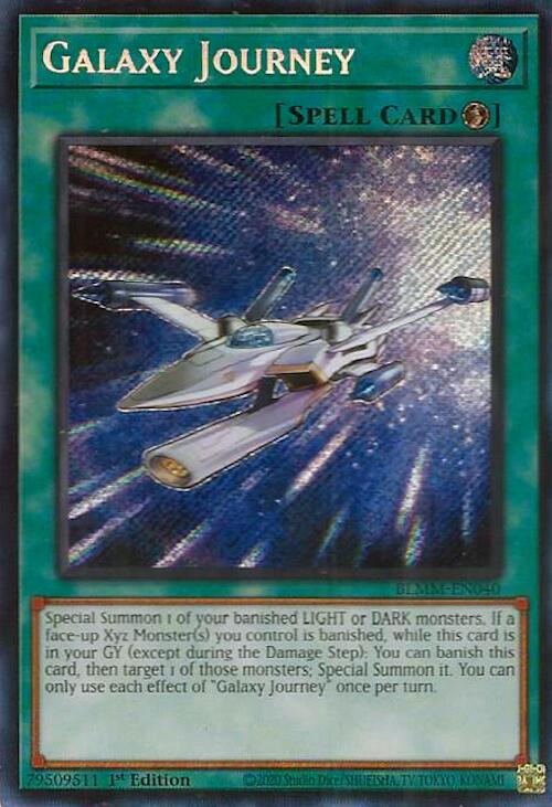 Galaxy Journey [BLMM-EN040] Secret Rare | Chromatic Games