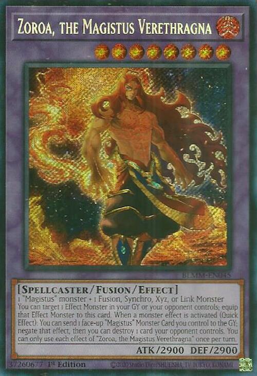 Zoroa, the Magistus Verethragna [BLMM-EN045] Secret Rare | Chromatic Games