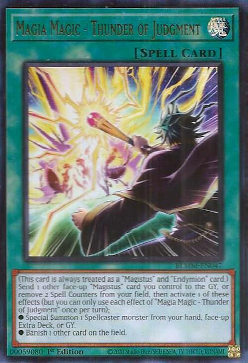 Magia Magic - Thunder of Judgment [BLMM-EN047] Ultra Rare | Chromatic Games