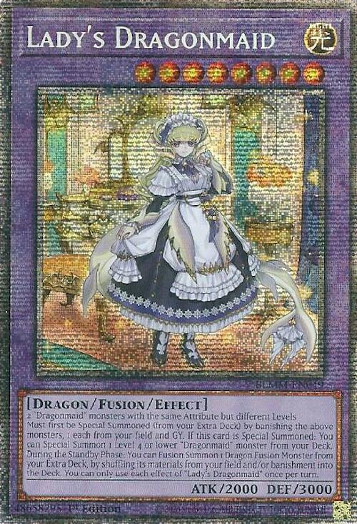 Lady's Dragonmaid (Starlight Rare) [BLMM-EN049] Starlight Rare | Chromatic Games