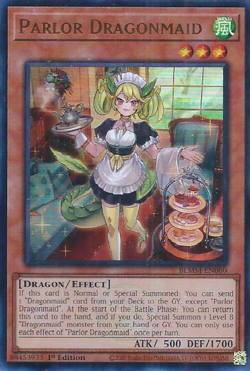 Parlor Dragonmaid [BLMM-EN060] Ultra Rare | Chromatic Games