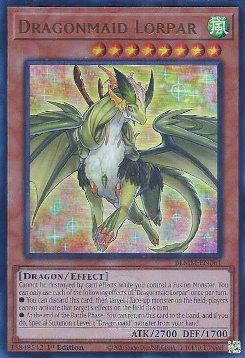 Dragonmaid Lorpar [BLMM-EN061] Ultra Rare | Chromatic Games