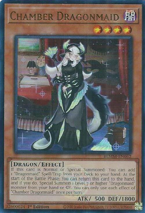 Chamber Dragonmaid [BLMM-EN062] Ultra Rare | Chromatic Games