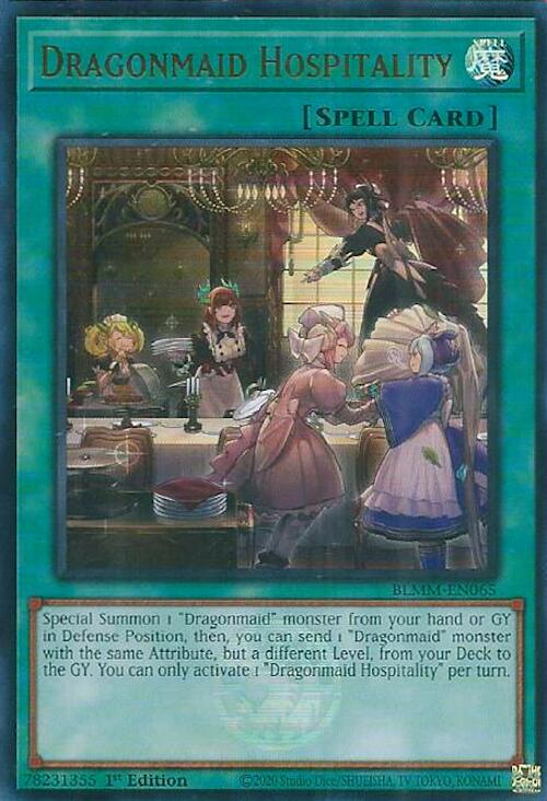 Dragonmaid Hospitality [BLMM-EN065] Ultra Rare | Chromatic Games