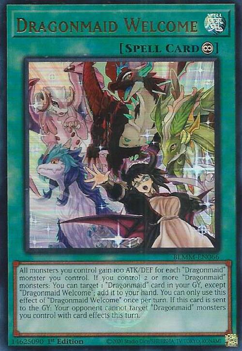 Dragonmaid Welcome [BLMM-EN066] Ultra Rare | Chromatic Games
