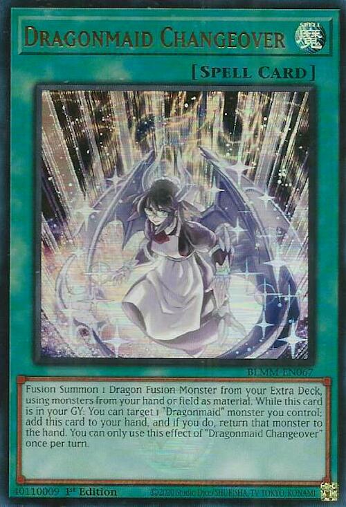 Dragonmaid Changeover [BLMM-EN067] Ultra Rare | Chromatic Games