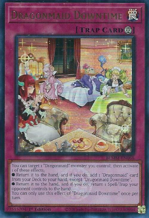 Dragonmaid Downtime [BLMM-EN068] Ultra Rare | Chromatic Games