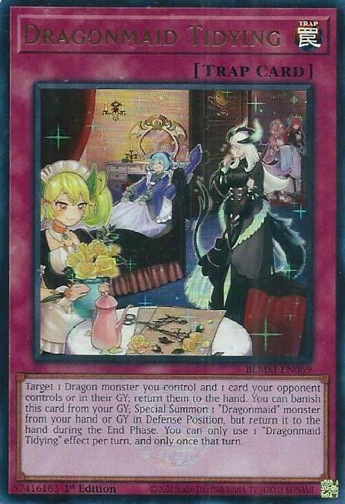 Dragonmaid Tidying [BLMM-EN069] Ultra Rare | Chromatic Games