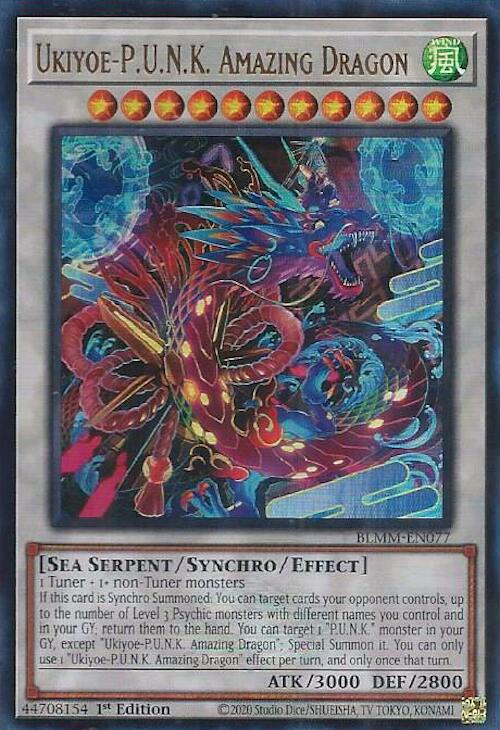 Ukiyoe-P.U.N.K. Amazing Dragon [BLMM-EN077] Ultra Rare | Chromatic Games