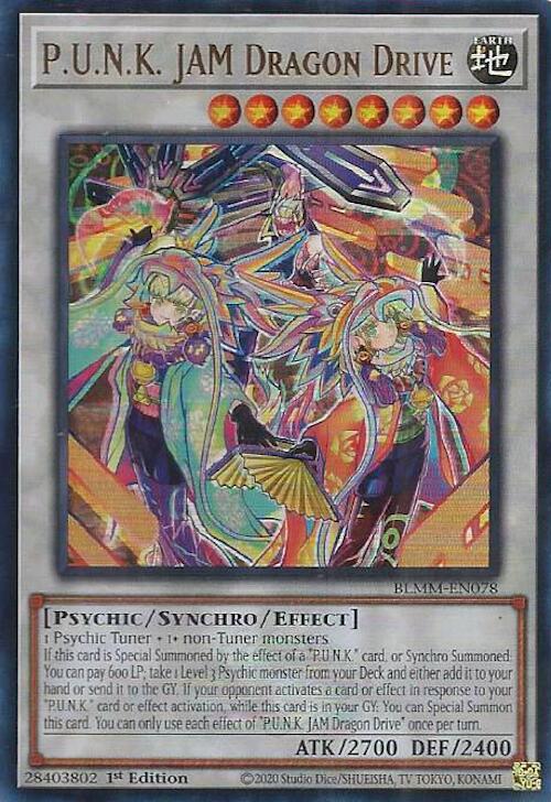 P.U.N.K. JAM Dragon Drive [BLMM-EN078] Ultra Rare | Chromatic Games