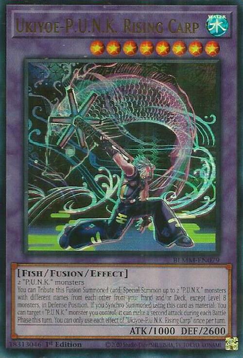 Ukiyoe-P.U.N.K. Rising Carp [BLMM-EN079] Ultra Rare | Chromatic Games