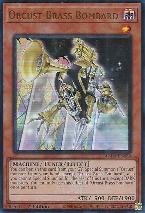 Orcust Brass Bombard [BLMM-EN083] Ultra Rare | Chromatic Games