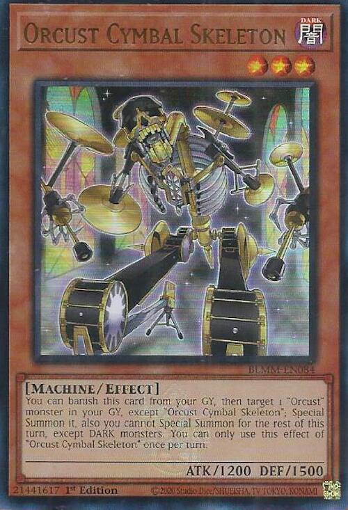 Orcust Cymbal Skeleton [BLMM-EN084] Ultra Rare | Chromatic Games