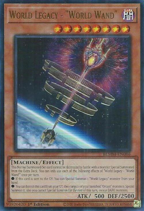 World Legacy - "World Wand" [BLMM-EN086] Ultra Rare | Chromatic Games