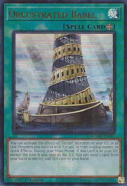 Orcustrated Babel [BLMM-EN097] Ultra Rare | Chromatic Games
