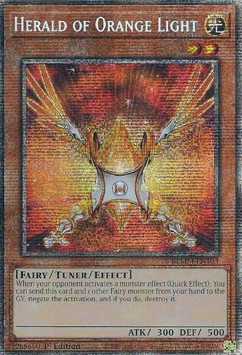 Herald of Orange Light (Starlight Rare) [BLMM-EN103] Starlight Rare | Chromatic Games