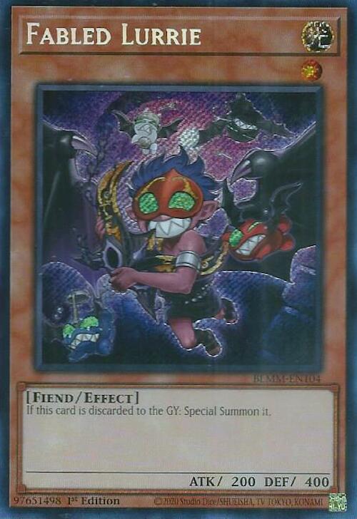 Fabled Lurrie [BLMM-EN104] Secret Rare | Chromatic Games