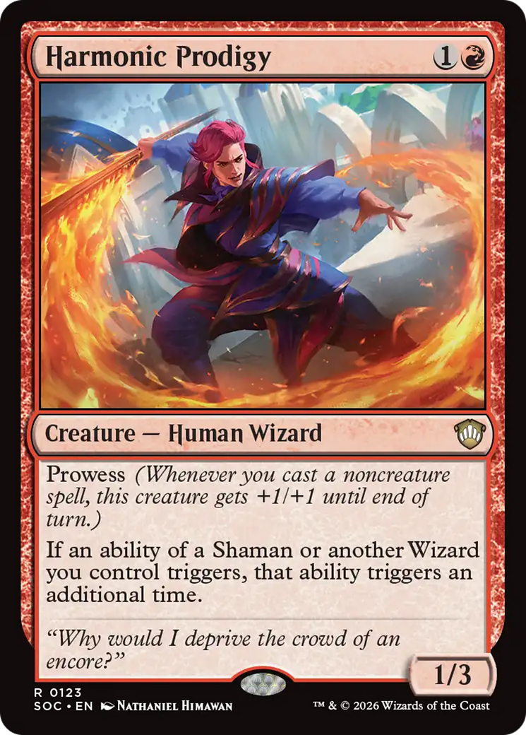 Harmonic Prodigy [Secrets of Strixhaven Commander] | Chromatic Games