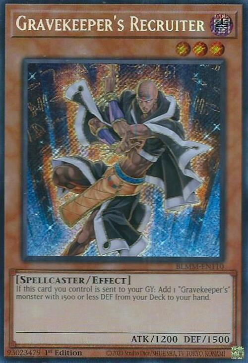 Gravekeeper's Recruiter [BLMM-EN110] Secret Rare | Chromatic Games