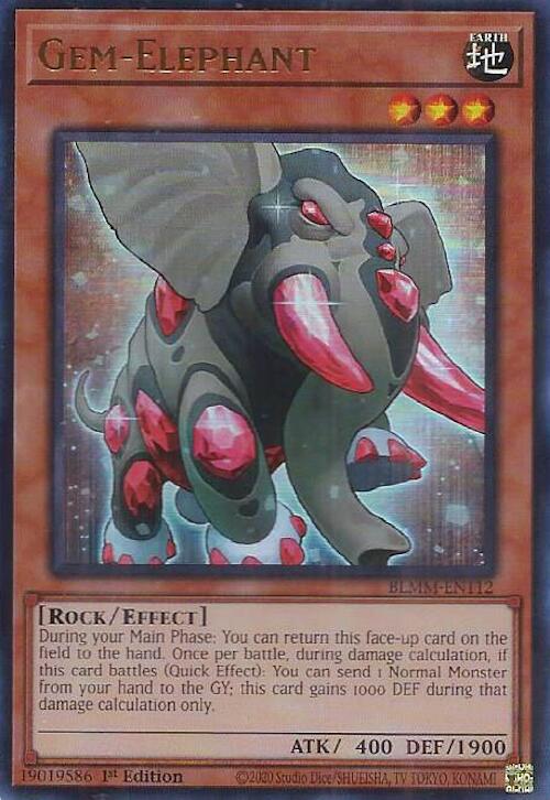 Gem-Elephant [BLMM-EN112] Ultra Rare | Chromatic Games