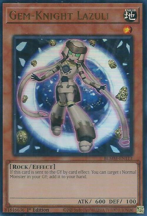 Gem-Knight Lazuli [BLMM-EN113] Ultra Rare | Chromatic Games