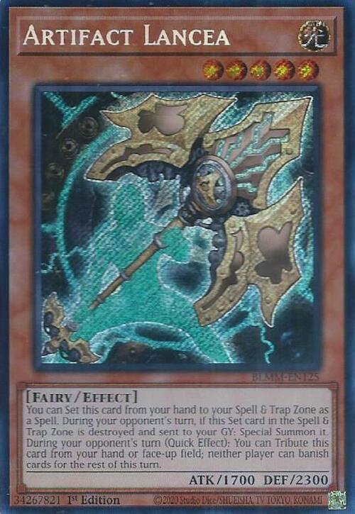 Artifact Lancea [BLMM-EN125] Secret Rare | Chromatic Games