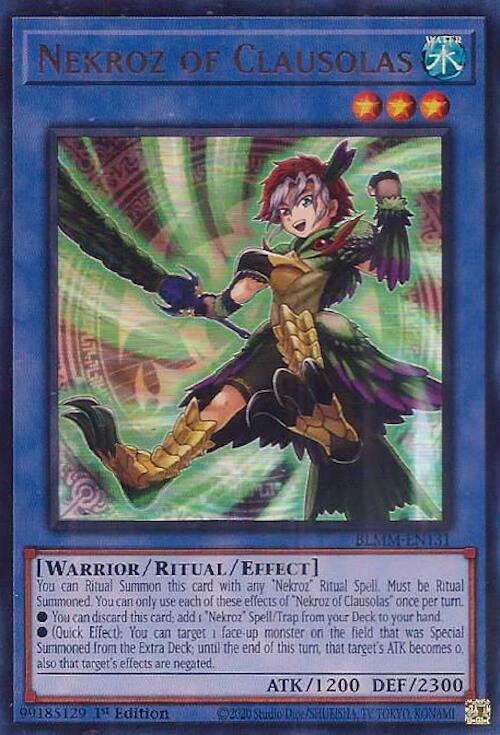 Nekroz of Clausolas [BLMM-EN131] Ultra Rare | Chromatic Games