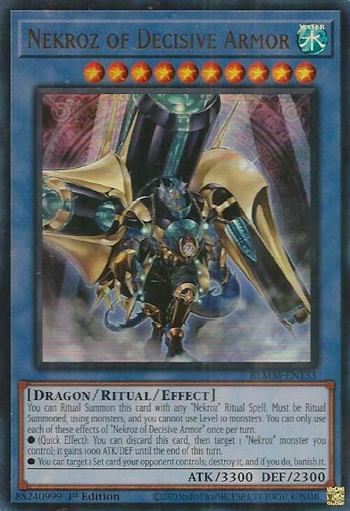 Nekroz of Decisive Armor [BLMM-EN133] Ultra Rare | Chromatic Games