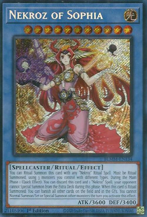Nekroz of Sophia [BLMM-EN134] Secret Rare | Chromatic Games