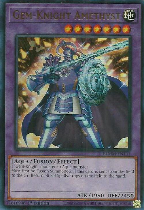 Gem-Knight Amethyst [BLMM-EN141] Ultra Rare | Chromatic Games