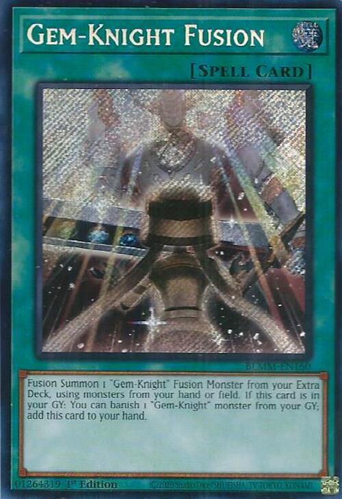 Gem-Knight Fusion [BLMM-EN160] Secret Rare | Chromatic Games