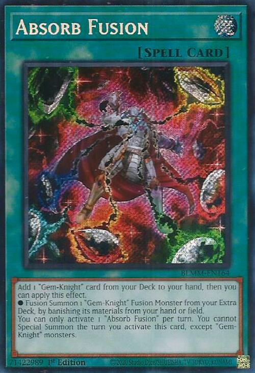 Absorb Fusion [BLMM-EN164] Secret Rare | Chromatic Games