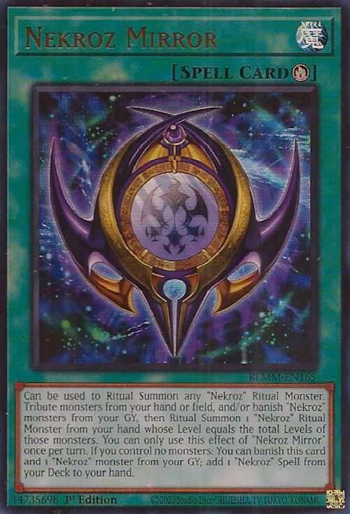 Nekroz Mirror [BLMM-EN165] Ultra Rare | Chromatic Games