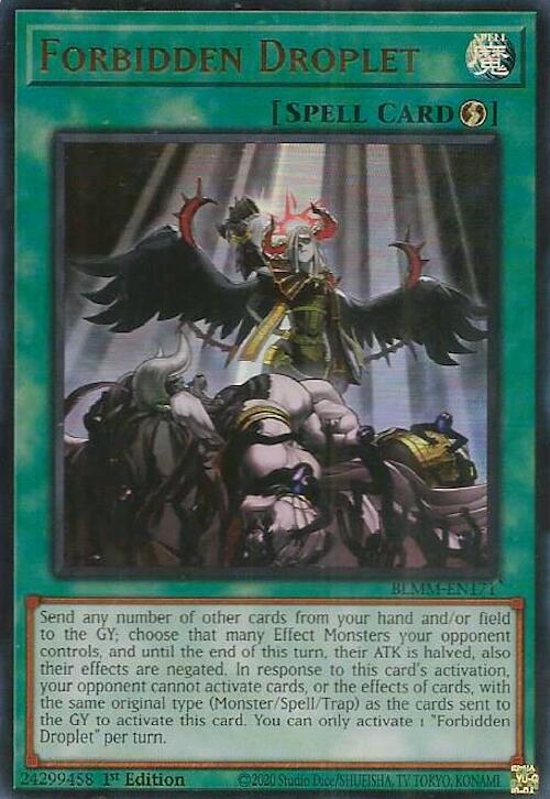 Forbidden Droplet [BLMM-EN171] Ultra Rare | Chromatic Games