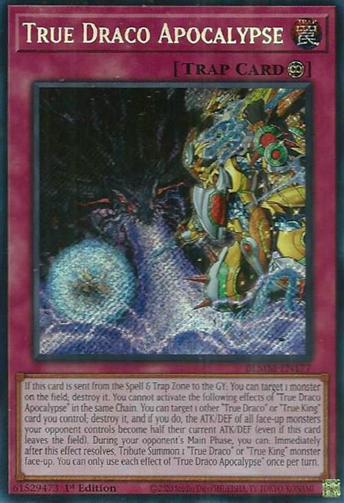 True Draco Apocalypse [BLMM-EN177] Secret Rare | Chromatic Games