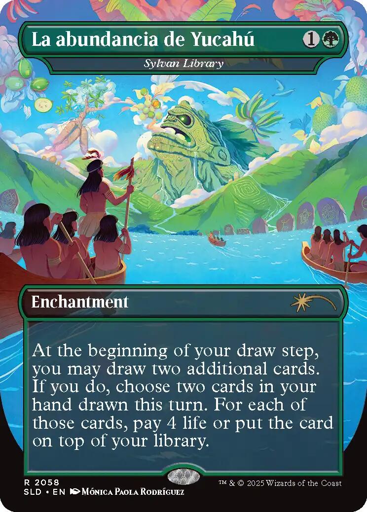 La abundancia de Yucahu - Sylvan Library [Secret Lair Drop Series] | Chromatic Games